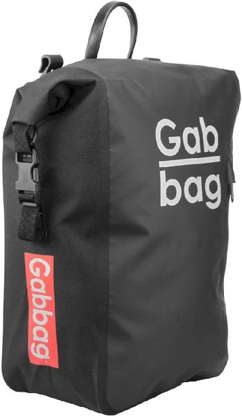 Gabbag Waterdichte Enkele Fietstas - 25 Liter - Zwart 6 Gabbag Waterdichte Enkele Fietstas - 25 Liter - Zwart - Afbeelding 6