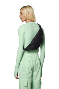 Heuptas Rains Unisex Bum Bag Black -Tassen Winkel 13030 black men 1