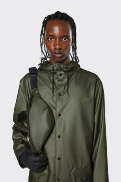 Heuptas Rains Unisex Bum Bag Mini Evergreen -Tassen Winkel 13130 evergreen men 1