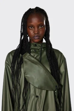 Heuptas Rains Unisex Bum Bag Mini Evergreen -Tassen Winkel 13130 evergreen women 1