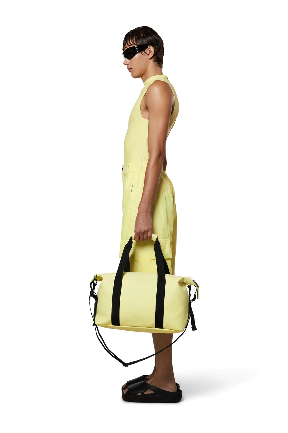 Reistas Rains Unisex Weekend Bag Small Straw 3 Reistas Rains Unisex Weekend Bag Small Straw - Afbeelding 3