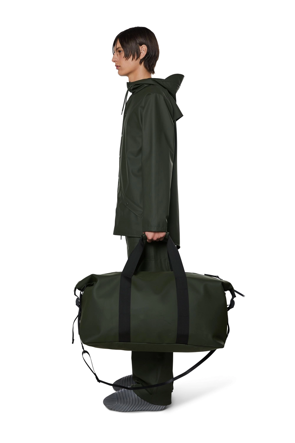 Reistas Rains Unisex Weekend Bag Large Green 3 Reistas Rains Unisex Weekend Bag Large Green - Afbeelding 3