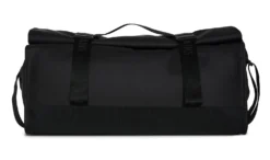 Reistas Rains Unisex Trail Rolltop Duffel Black