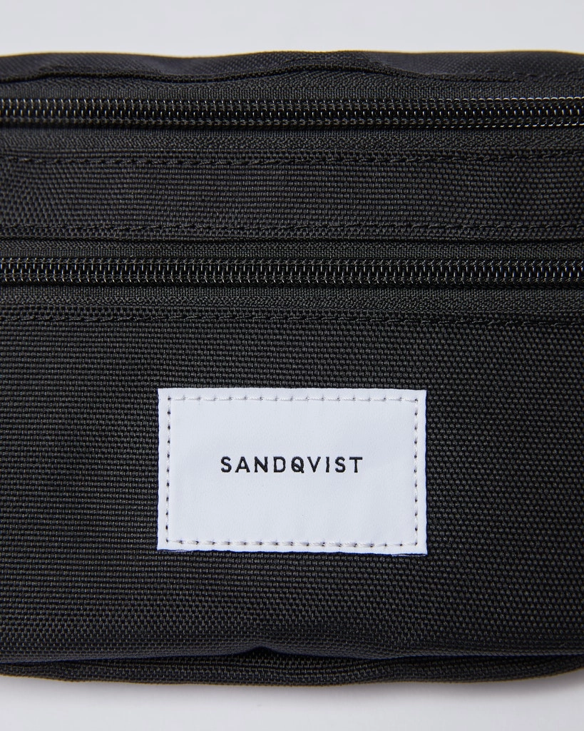 Heuptas Sandqvist Aste Black With Black Leather 4 Heuptas Sandqvist Aste Black With Black Leather - Afbeelding 4