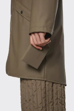 Portemonnee Rains Unisex Folded Wallet Wood -Tassen Winkel 16020 wood men 1