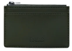 Portemonnee Rains Unisex Zip Wallet Green
