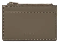 Portemonnee Rains Unisex Zip Wallet Wood
