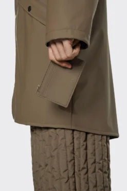 Portemonnee Rains Unisex Zip Wallet Wood 7 Portemonnee Rains Unisex Zip Wallet Wood -Tassen Winkel 16450 wood men 1