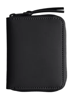 Portemonnee Rains Unisex Wallet Mini Black