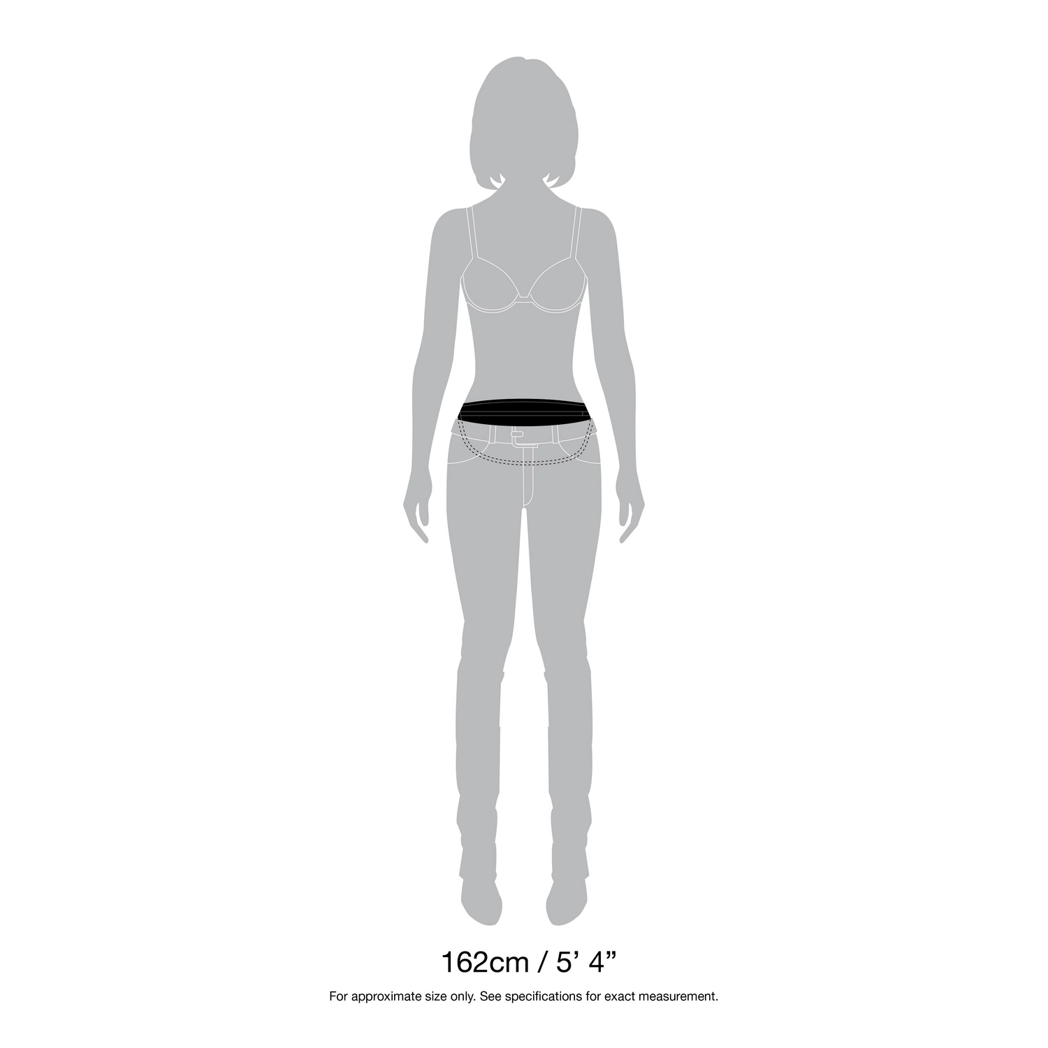 Heuptas Pacsafe Coversafe S100 Black 2 Heuptas Pacsafe Coversafe S100 Black - Afbeelding 2