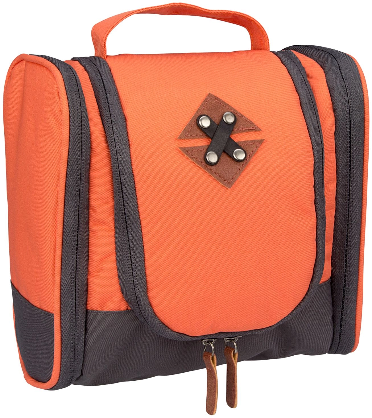 Toilettas Abbey Smart Travel Perzik Antraciet 1 Toilettas Abbey Smart Travel Perzik Antraciet