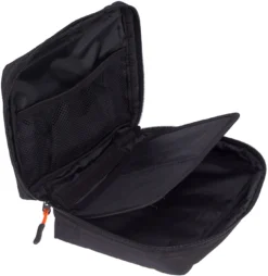 Toilettas Abbey Divider Zwart -Tassen Winkel 3 21RE openschuin2