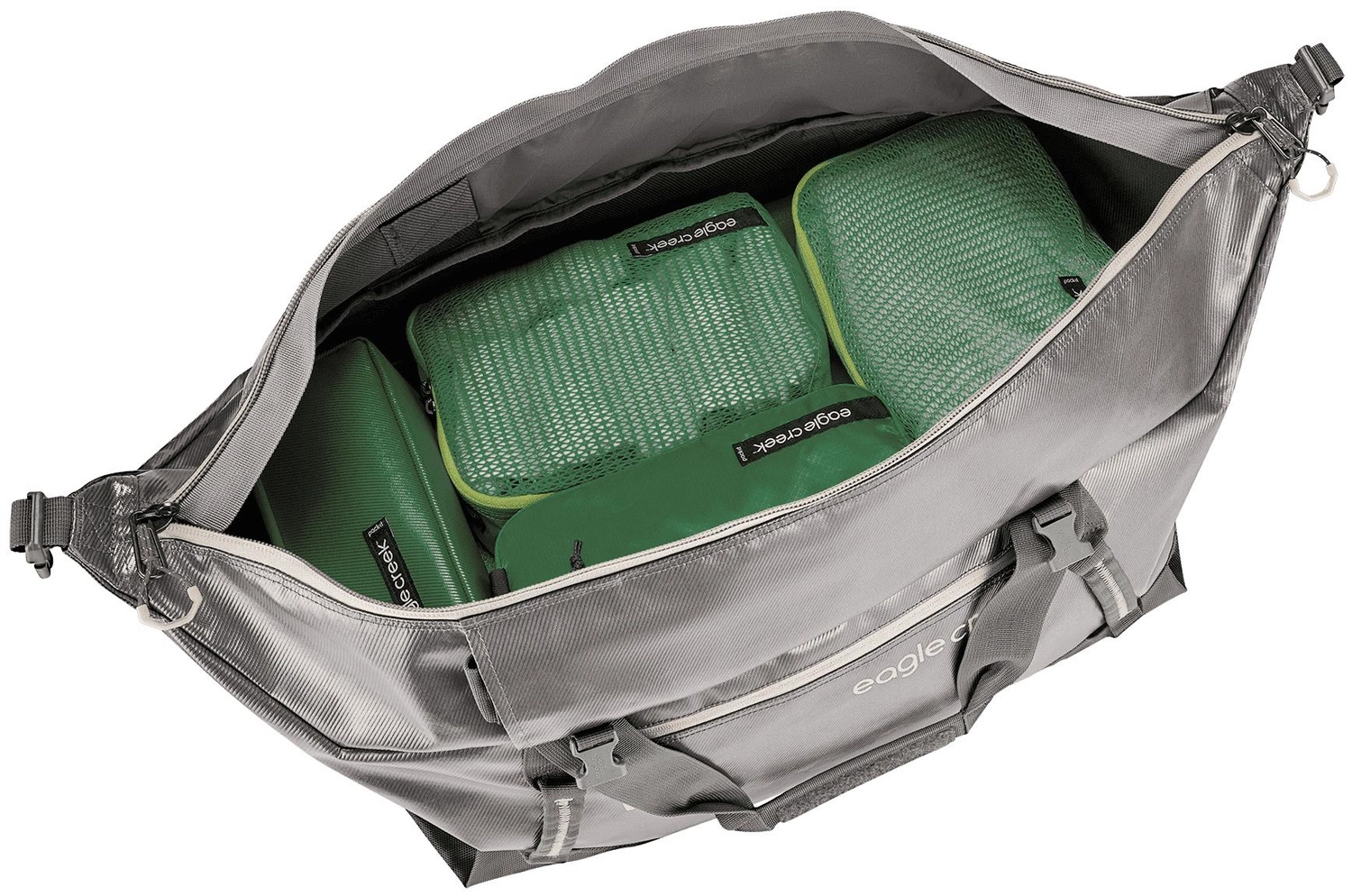 Reistas Eagle Creek Migrate Duffel 90L River Rock 3 Reistas Eagle Creek Migrate Duffel 90L River Rock - Afbeelding 3