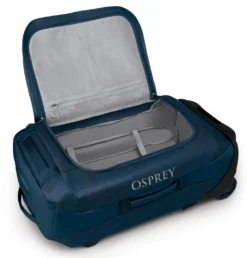 Reiskoffer Osprey Rolling Transporter 90 Venturi Blue 6 Reiskoffer Osprey Rolling Transporter 90 Venturi Blue -Tassen Winkel 3 TransporterWheeledDuffel90 F21 Side2 VenturiBlue