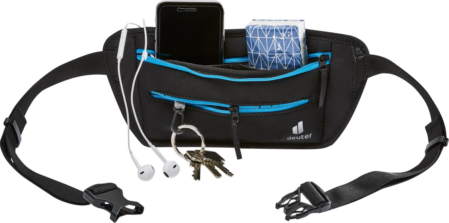 Heuptas Deuter Unisex Neo Belt II Black Azure 3 Heuptas Deuter Unisex Neo Belt II Black Azure - Afbeelding 3