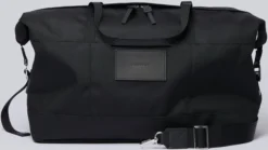 Reistas Sandqvist Milton Black With Black Leather -Tassen Winkel 5 2413 58a5da50ee milton black sqa1380 02 original