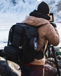 Toilettas Db The Ramverk Pro Pouch Black Out -Tassen Winkel 6 tt 2