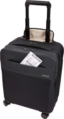 Reiskoffer Thule Spira Compact Carry On Spinner Black -Tassen Winkel 8 thule spira spac 118 black 7