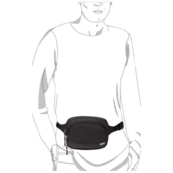 Buiktas Jack Wolfskin Unisex Upgrade S Black -Tassen Winkel 8006701 6000 0 e982 upgrade s black