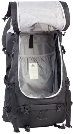 Nomad Topaz Backpack - 50 Liter - Zwart -Tassen Winkel 900 491 bbtop5f6d b50 116 13