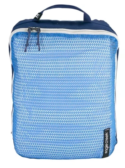Organiser Eagle Creek Pack-It™ Reveal Clean Dirty Cube Medium Aizome Blue Grey 2 Organiser Eagle Creek Pack-It™ Reveal Clean Dirty Cube Medium Aizome Blue Grey - Afbeelding 2