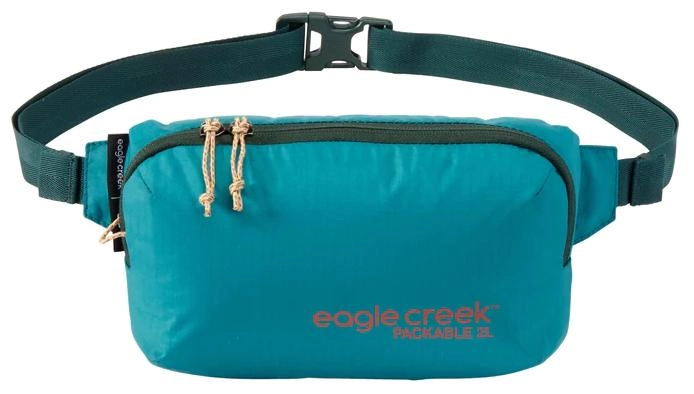 Heuptas Eagle Creek Packable Waist Bag Arctic Seagreen 3 Heuptas Eagle Creek Packable Waist Bag Arctic Seagreen - Afbeelding 3