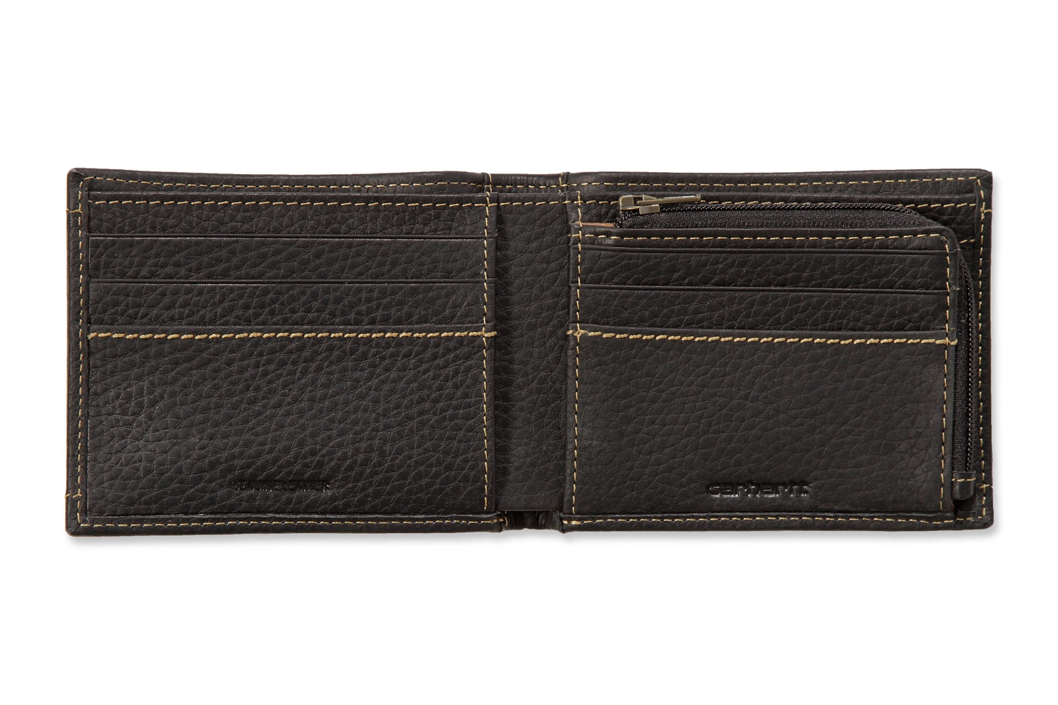 Portemonnee Carhartt Men Pebble Zip Bifold Wallet Black 2020 2 Portemonnee Carhartt Men Pebble Zip Bifold Wallet Black 2020 - Afbeelding 2