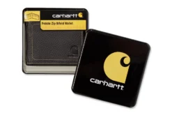 Portemonnee Carhartt Men Pebble Zip Bifold Wallet Black 2020 5 Portemonnee Carhartt Men Pebble Zip Bifold Wallet Black 2020 -Tassen Winkel EU B0000210 001 F