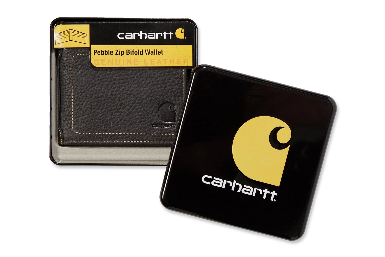 Portemonnee Carhartt Men Pebble Zip Bifold Wallet Black 2020 3 Portemonnee Carhartt Men Pebble Zip Bifold Wallet Black 2020 - Afbeelding 3