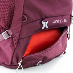 Osprey Renn Backpack - 50 Liter - Paars -Tassen Winkel osprey renn features 5 1